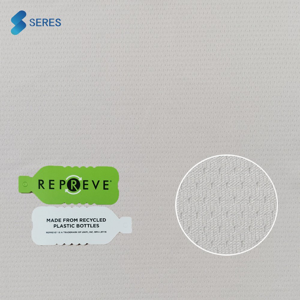 New Fabric repreve activewear fabric recycled polyester repreve rpet knitting mesh fabric waterproof for clothing