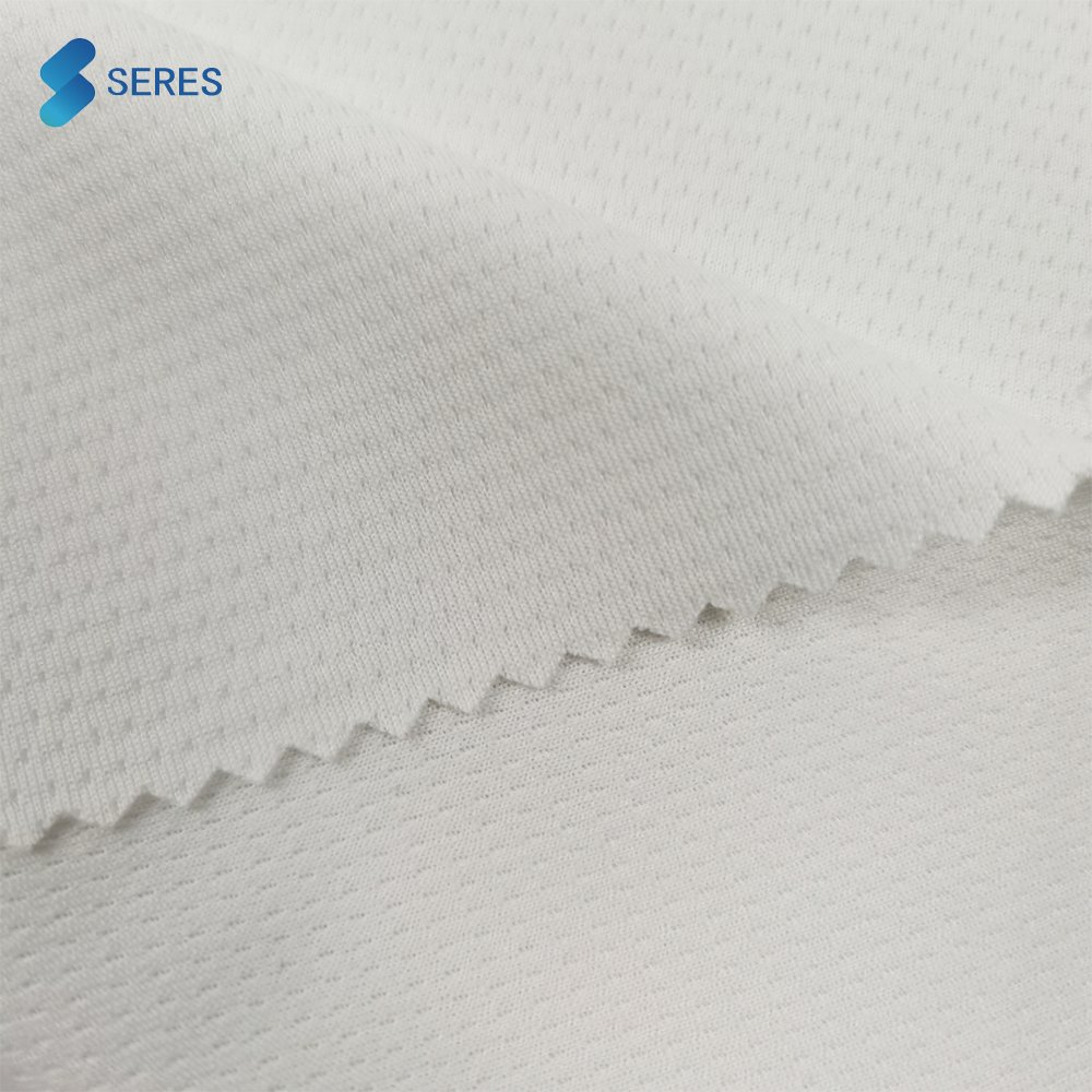 New Fabric repreve activewear fabric recycled polyester repreve rpet knitting mesh fabric waterproof for clothing