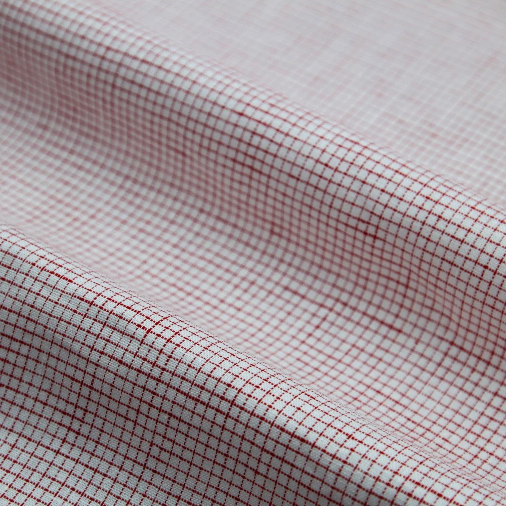 Exquisite and magnificent Blackout Linen Cotton Yarn Dyed Check Fabric for Dress or Shirt or Garment