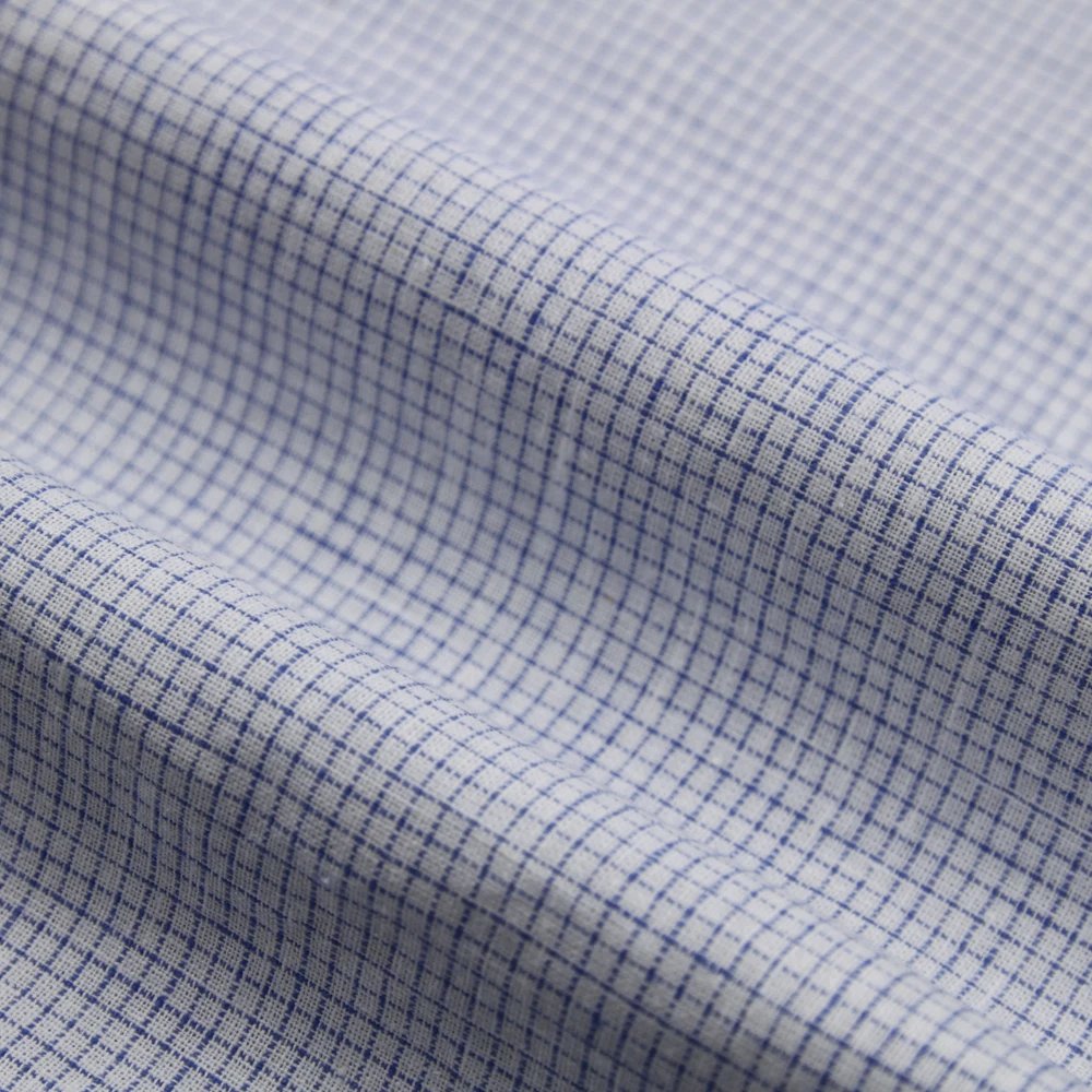 Exquisite and magnificent Blackout Linen Cotton Yarn Dyed Check Fabric for Dress or Shirt or Garment
