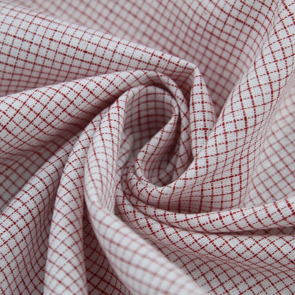 Exquisite and magnificent Blackout Linen Cotton Yarn Dyed Check Fabric for Dress or Shirt or Garment