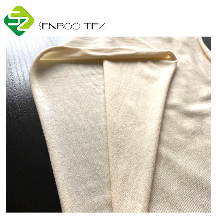 95% Modal 5% Spandex Knitted Fabric Eco-Friendly Elastin for Women's Clothing Underwear Sportswear Towels Bedding Diapers Girls