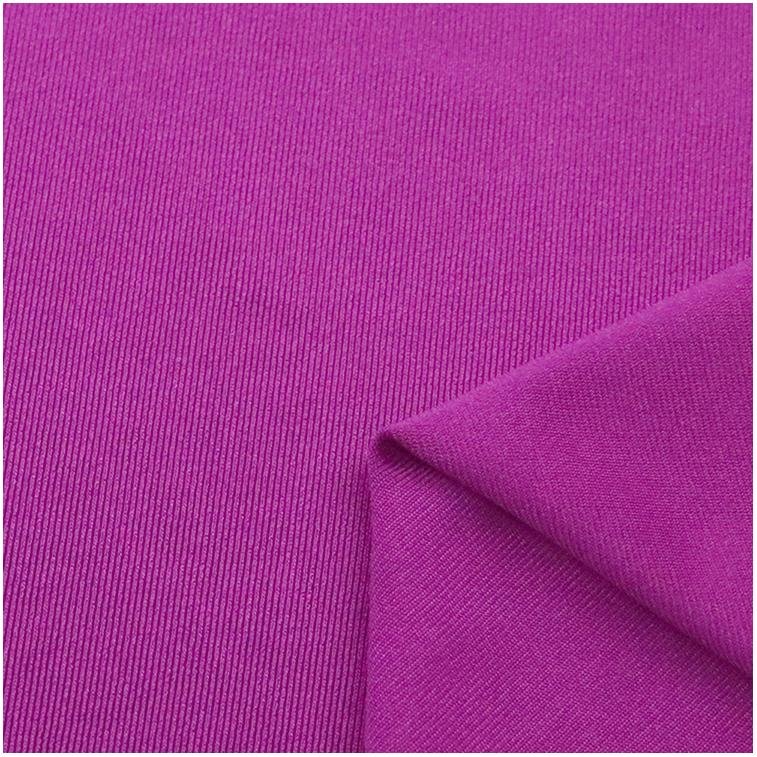 Polyester glossy four-way stretch swimsuit fabric high elastic yoga swimsuit fabric spot supply
