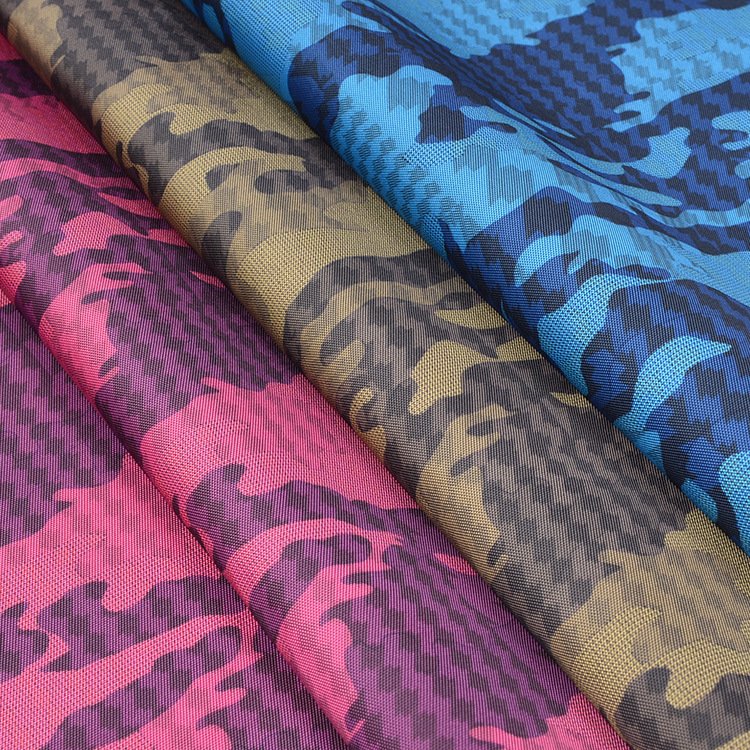 Factory stock 900D Guzhi nylon printing camouflage waterproof Oxford fabric for bag outdoor backpack fabric