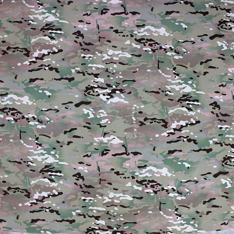 Ripstop fabric combat uniform camouflage fabric