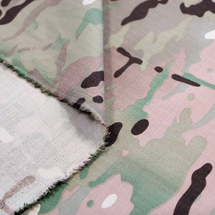 Ripstop fabric combat uniform camouflage fabric