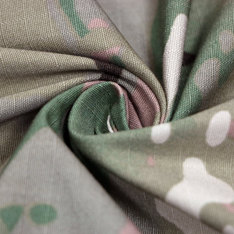 Ripstop fabric combat uniform camouflage fabric