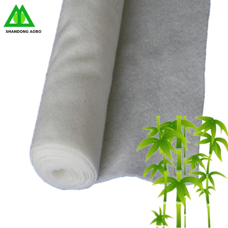 Natural Fiber Bamboo Batting Wadding for Filling Garments Bamboo Fiber