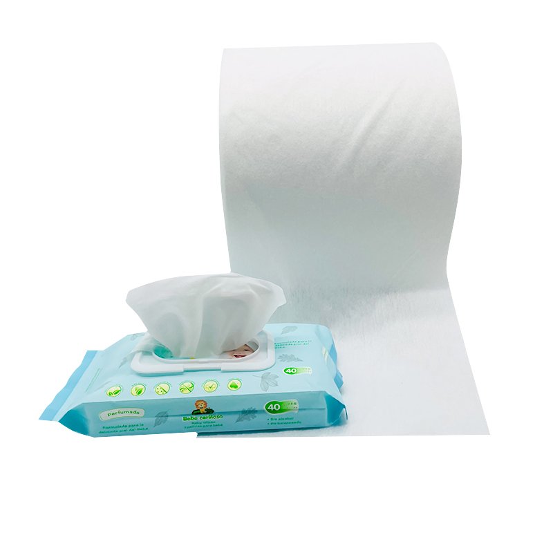 Biodegrad PLA Bamboo Woodpulp Rayon Viscose Cotton Spunlace Nonwoven Non-woven Fabric Manufacturer
