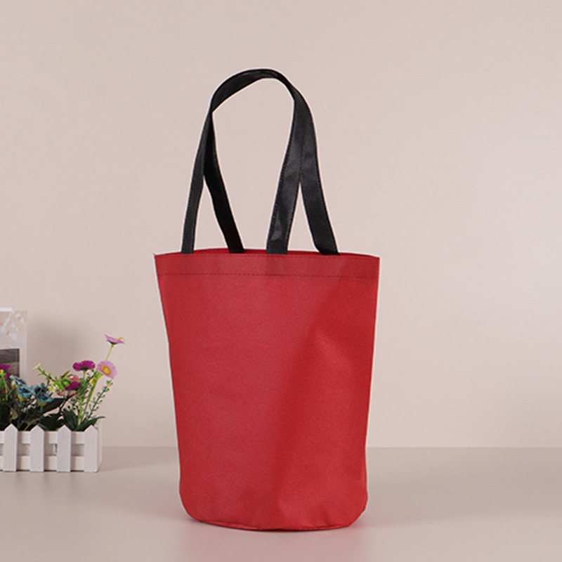custom fabric color logo printing T/C reusable shopping Natural bamboo fiber Non woven tote bag