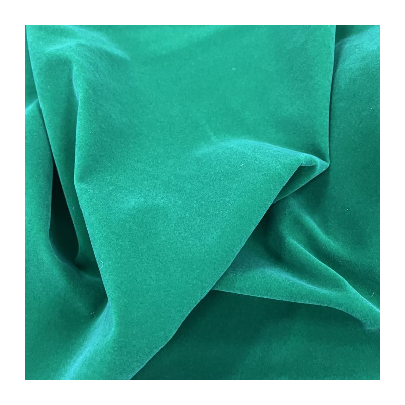 Factory wholesale 100% cotton velvet fabric for garment or shoes with custom color