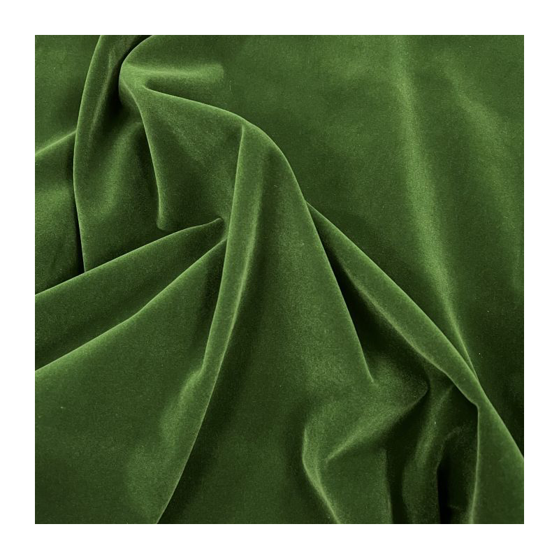 Factory wholesale 100% cotton velvet fabric for garment or shoes with custom color