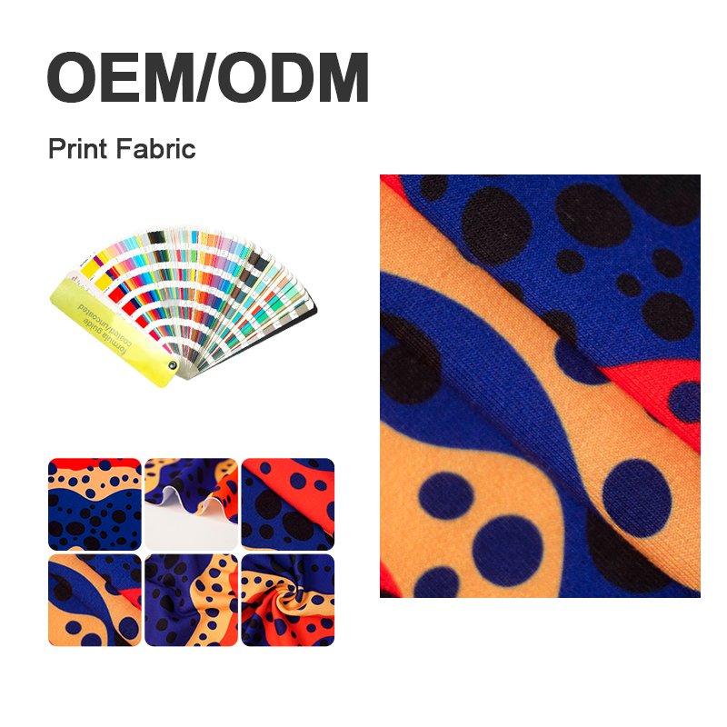 Manufacturers direct sales custom print bamboo fiber fabric comforter 100%bamboo 200gsm fabric for garment