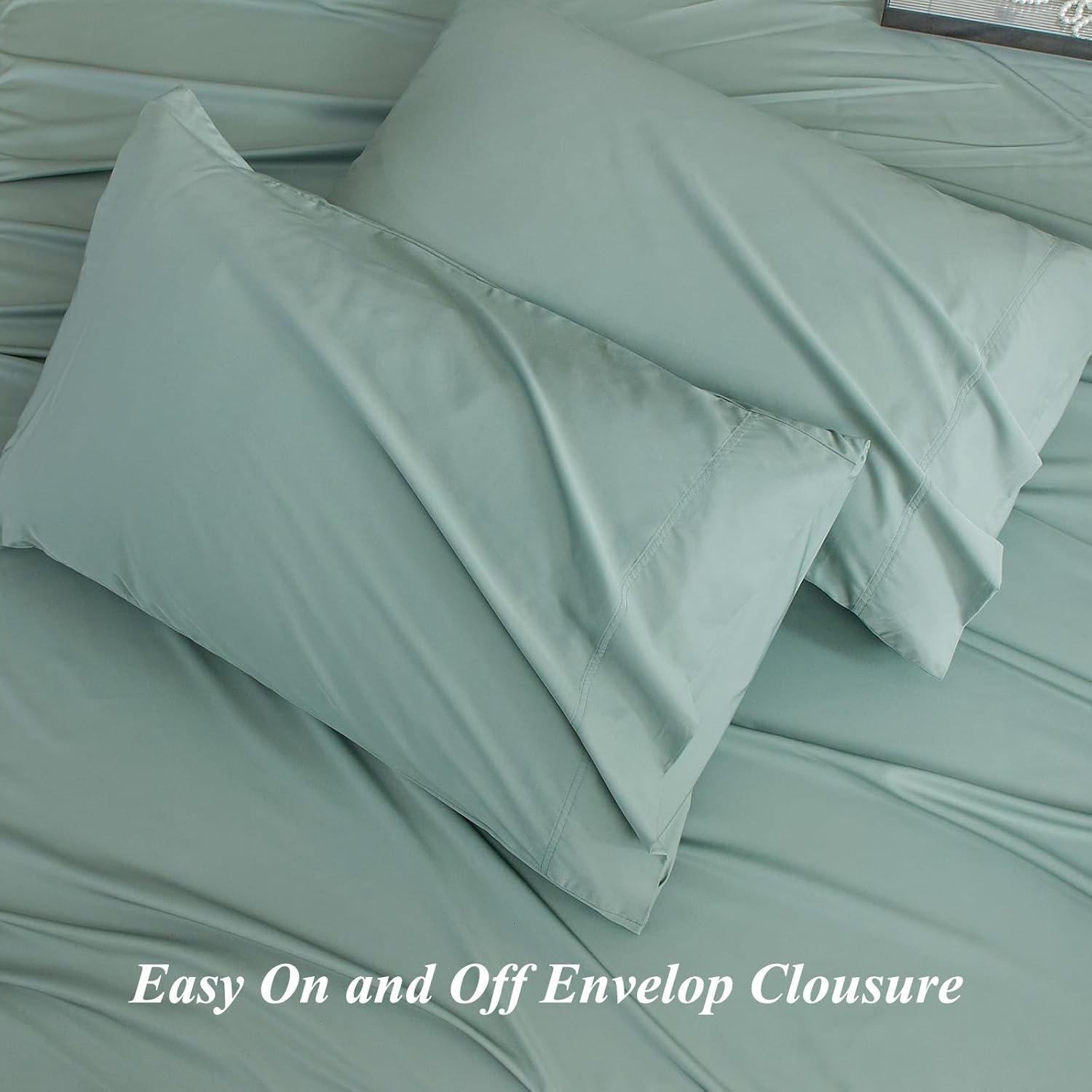 100% Rayon Derived from Organic Bamboo Cooling for Hot Sleepers bamboo bed sheets Soft bamboo bedding set