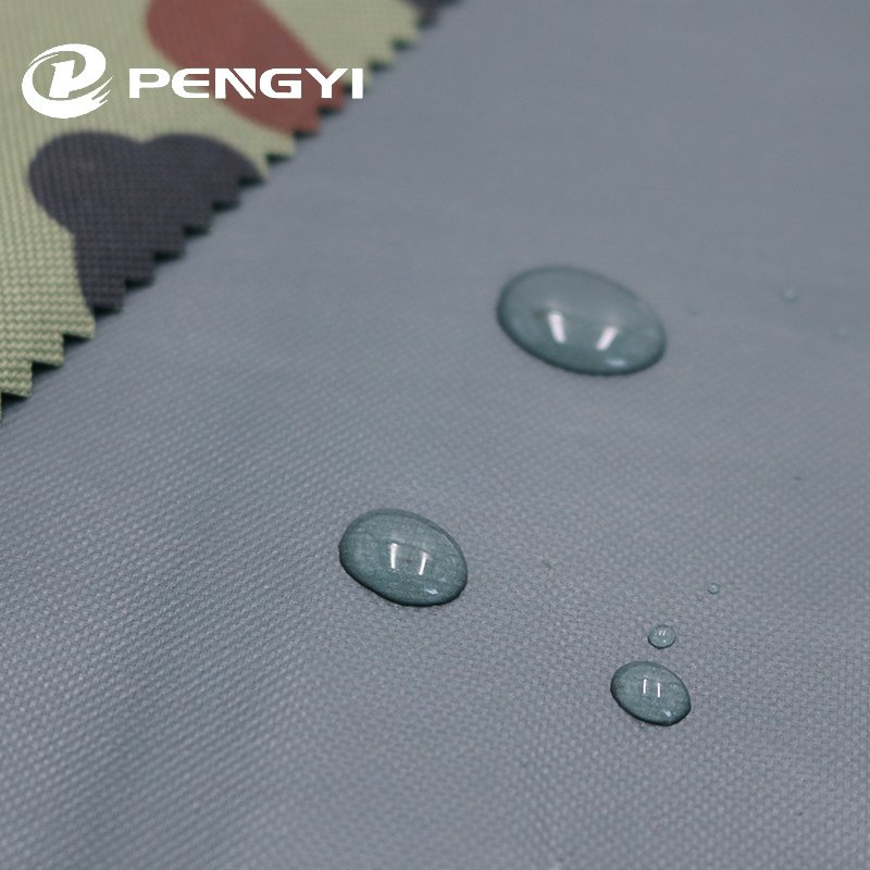 High Quality polyester oxford cordura fabric 600d pvc camouflage fabric outdoor uniform