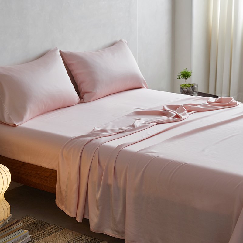 home bamboo bed sheets 300TC eco-friendly bamboo viscose bamboo bed sheets customized queen size for bedroom with OEKO and BSCI