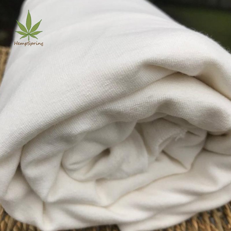 hemp fleece fabric organic bamboo fleece 340gsm hemp bamboo fleece fabric tshirt organic cotton sustainable eco friendly fabric