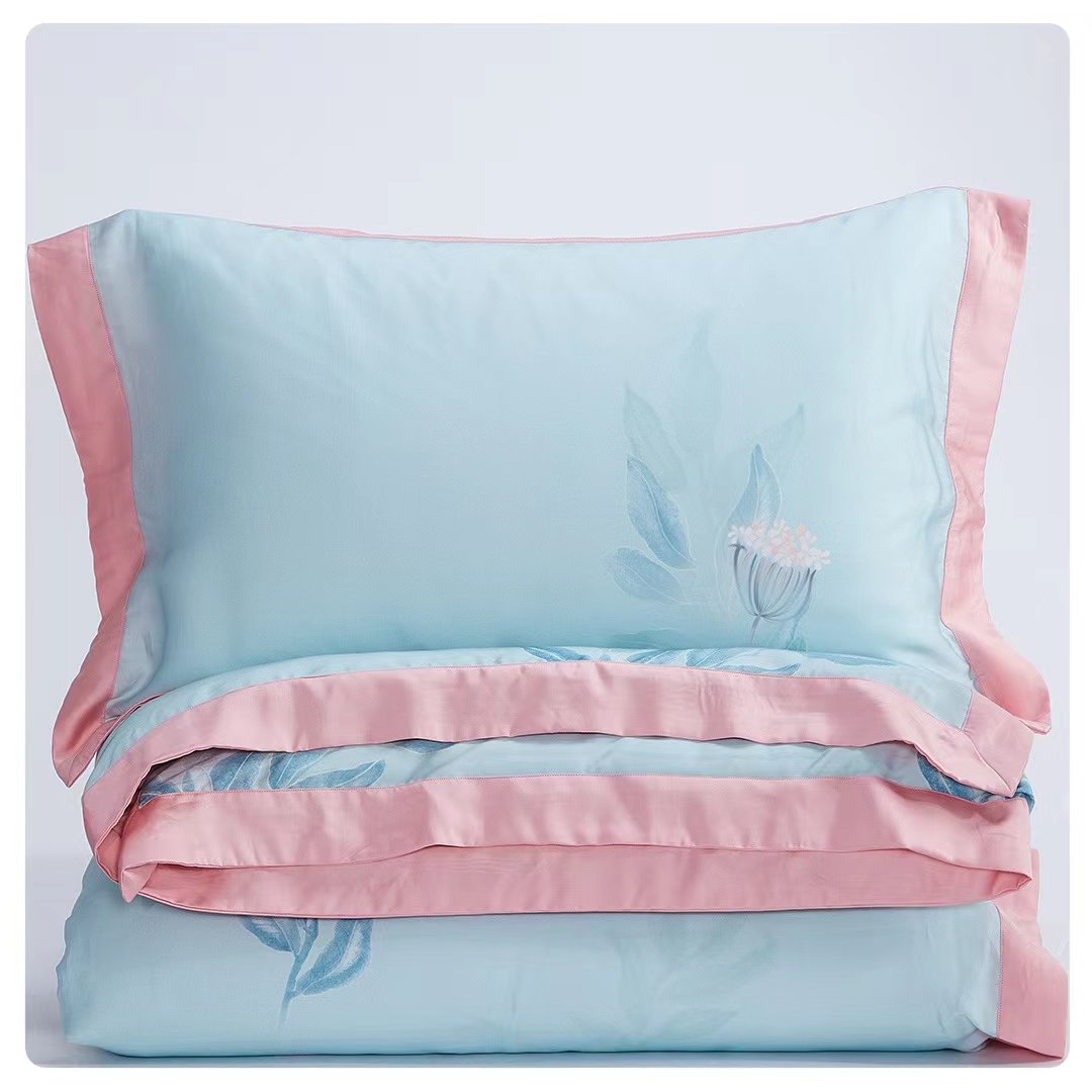 oeko tex100 tencel fabric bedding sets 7 pieces bed sheet bedding set tencel