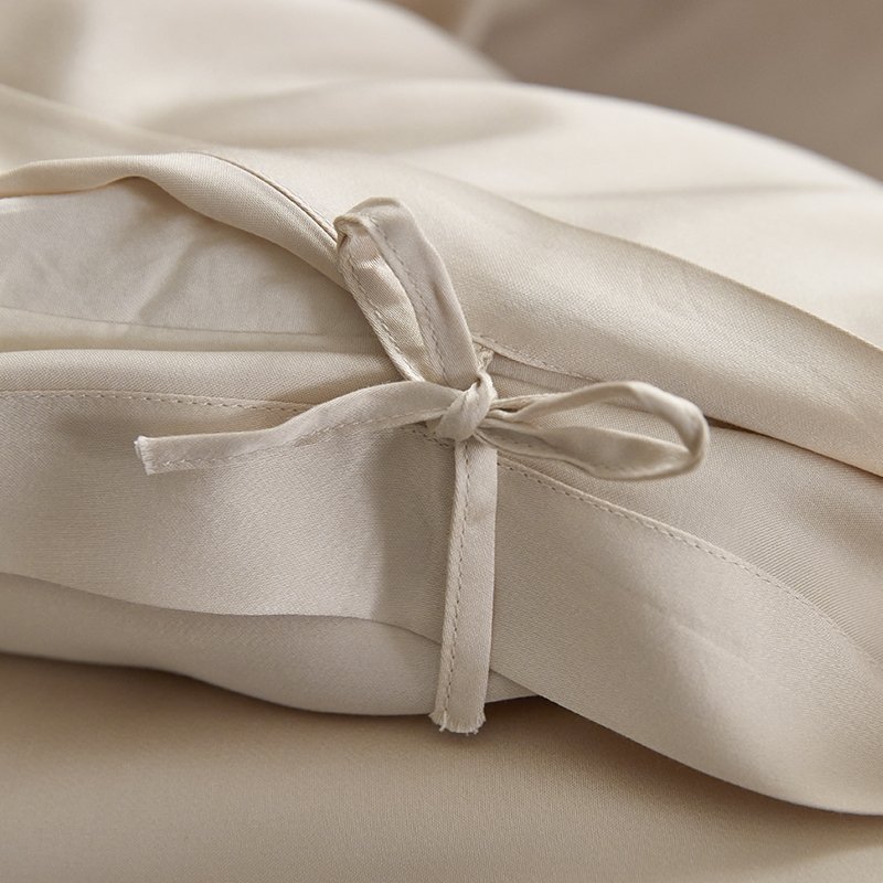 good quality sustainable bamboo fabric duvet cover sets with pillowcases customized packaging for home bedroom