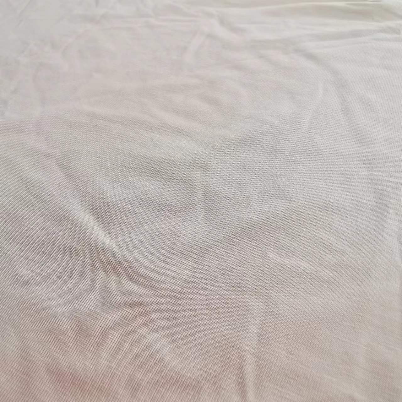 Plain Dyed Stock Lot Weft Bamboo Knit Fabric Stretch Baby Clothes 95% Bamboo 5% Spandex Bamboo Fiber Fabric