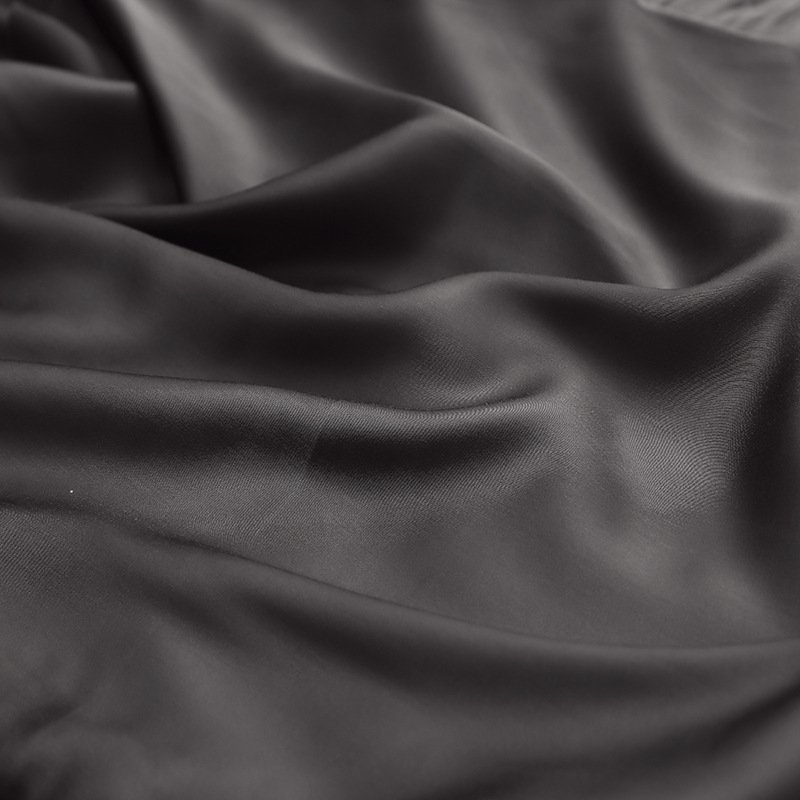 Oeko Tex Standard Sateen Organic Bamboo Lyocell Fabric 200Tc 300Tc With Custom Width