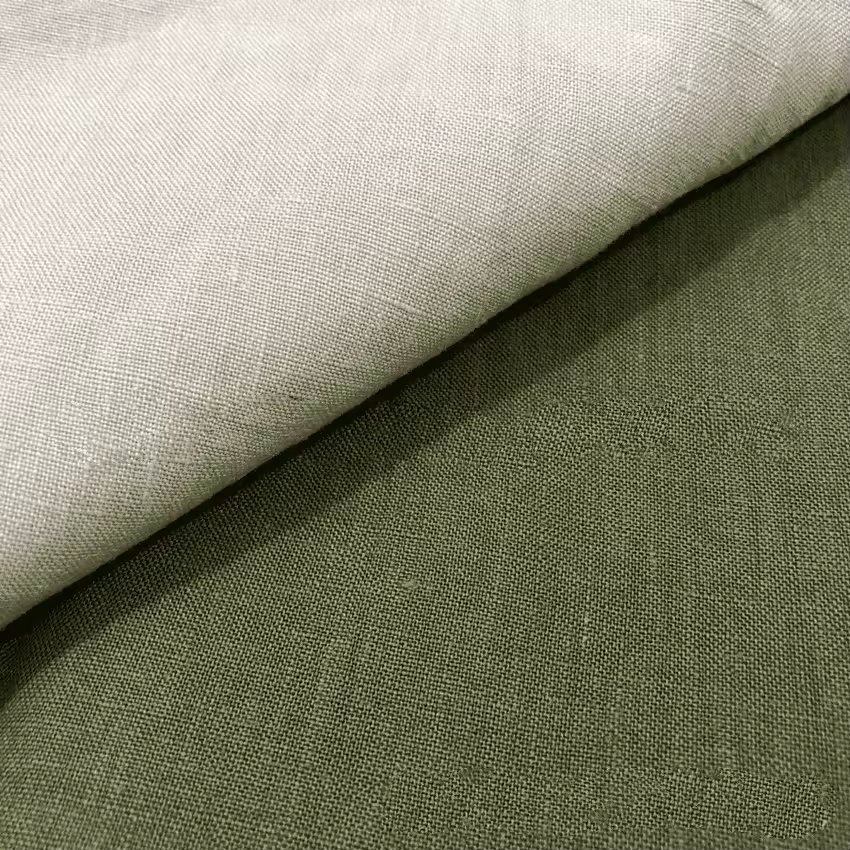 Textiles OEKO-TEX Stock Soft Suit Plain Dyed Thin Stonewashed Garment Cloth Pure 100% Linen Fabric For Pants Dress Clothing