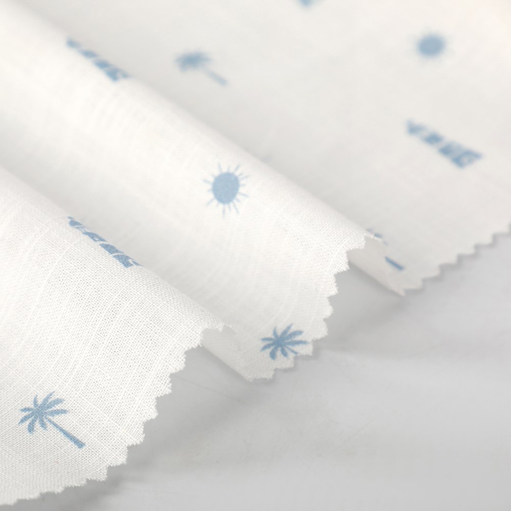 Chinese Hot-selling Product Large Quantity Cheap Price Custom Pattern With Slub 100%Cotton Digital Print Woven Fabric