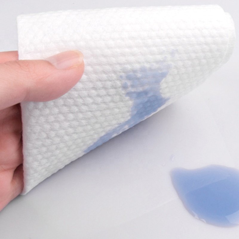 90% Viscose 10% Polyester PET Spunlace Nonwoven Non Woven Fabric