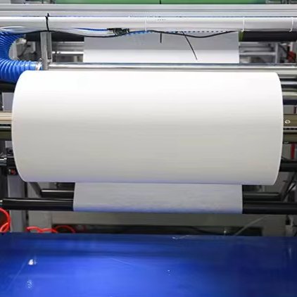 Custom Wet Wipes Raw-materials Eco-fiendly Biodegradable seamless nonwoven fabric Spunlace Nonwoven Roll For Disposable Wipes