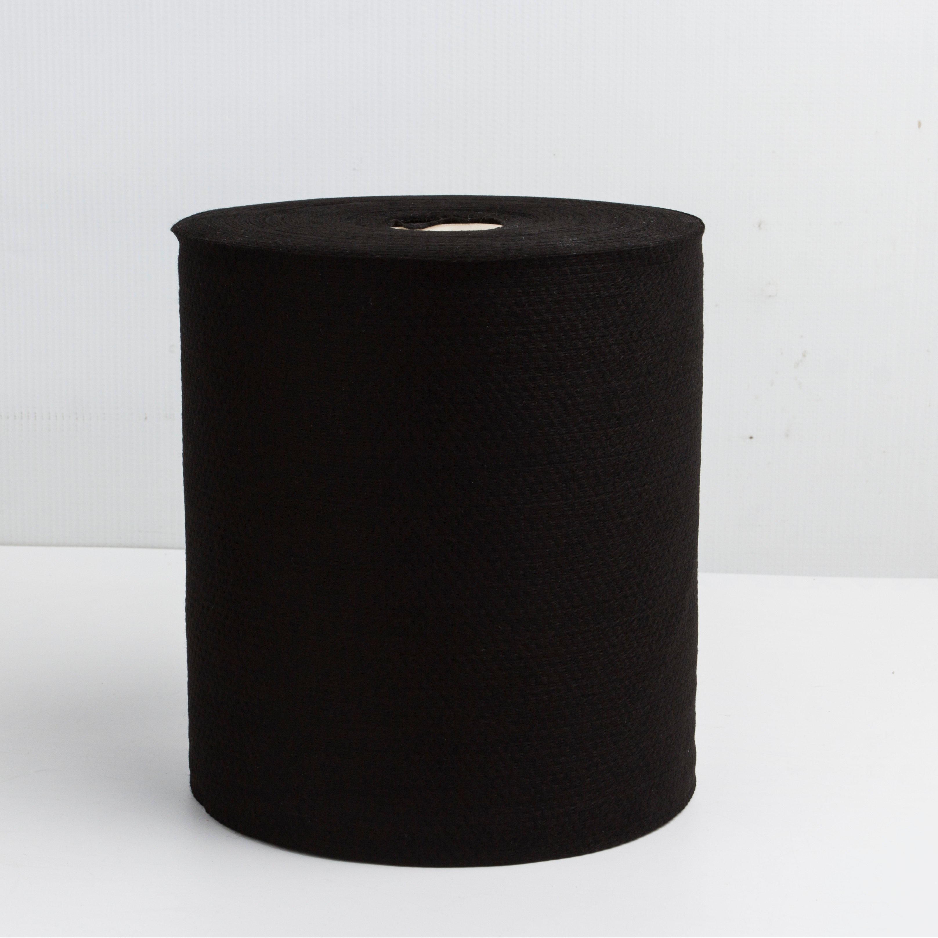 Black Bamboo Charcoal Fiber Bamboo Fiber Embossed Spunlace Nonwoven Fabric Roll For Makeup Remover Face Towel
