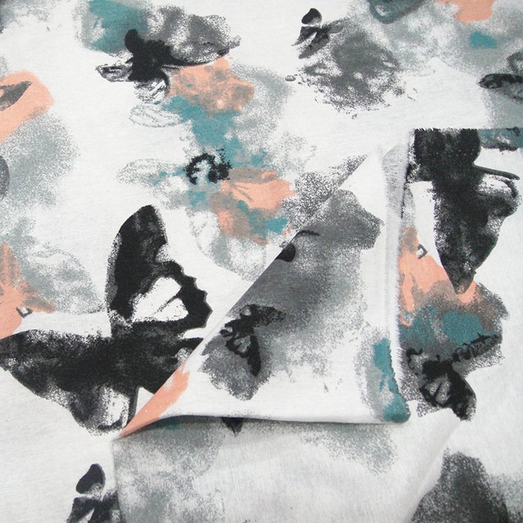 Custom design woven print linen fabric for sale wholesale