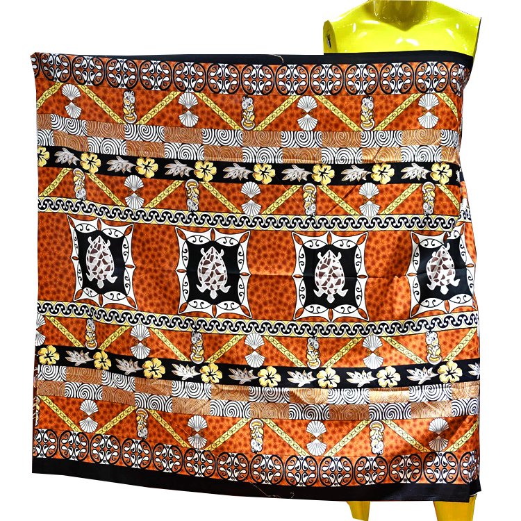 High Class Cotton Wax Printed Khanga Kitenge Fabric Polyester Sublimation Wrapper Africa Fabric Kangas Tanzania