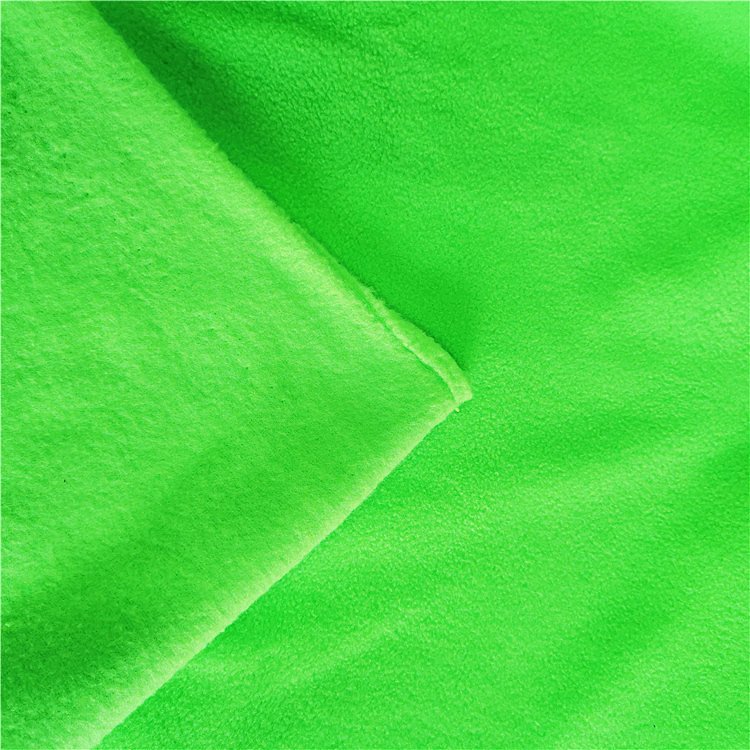 Fabric for Clothing Micro Polar Fleece China Factory Sale Fast Warming DTY Soft 100% Polyester 100% QC Passed Brushed Knitted