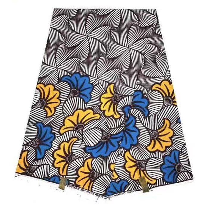 Wholesale African ankara Prints African Real Wax Print Style Polyester Fabric