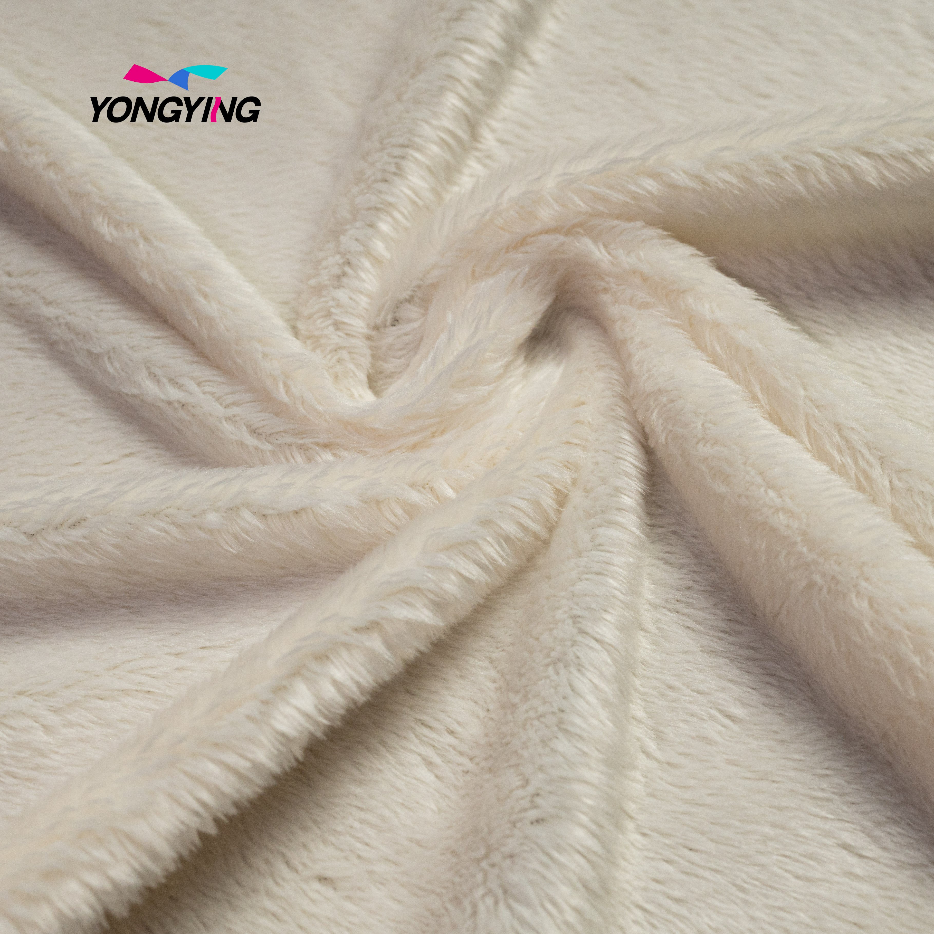 YongYing Surprise Price Customization Of Incoming Goods Textiles Crystal Super Soft 100% Polyester Fabric for Cat Climbing Fram