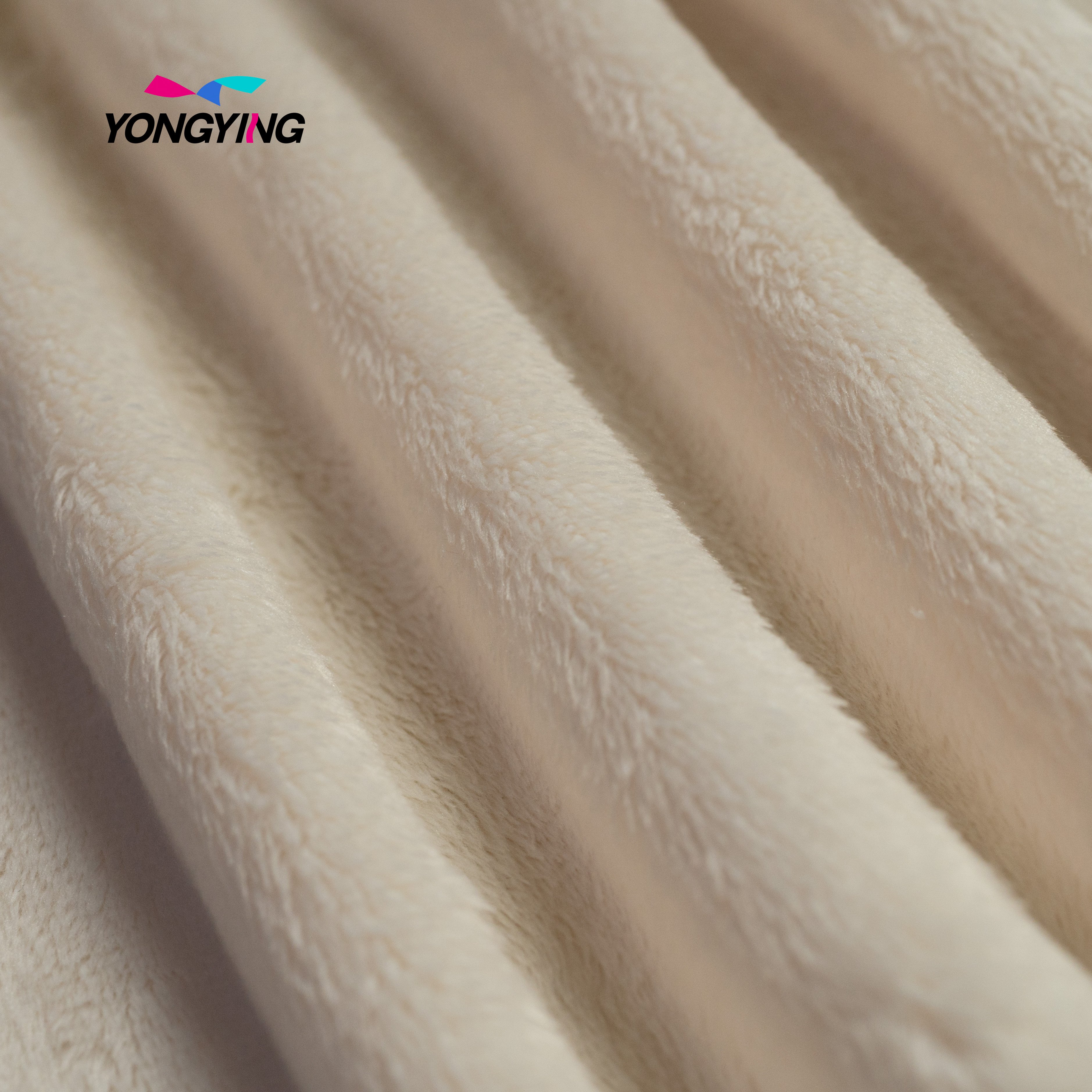 YongYing Surprise Price Customization Of Incoming Goods Textiles Crystal Super Soft 100% Polyester Fabric for Cat Climbing Fram