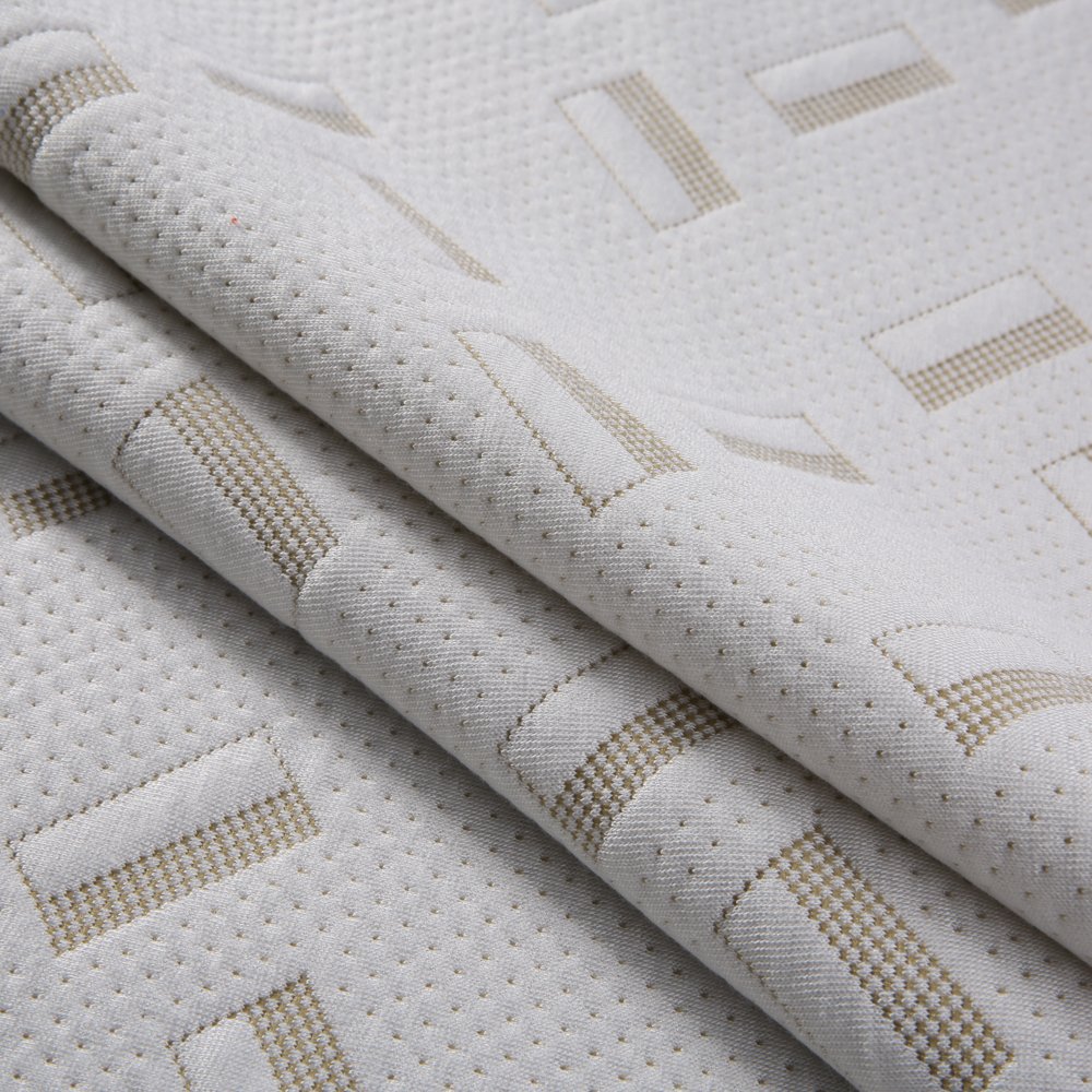 New Style Knit Polyester Bamboo Mattress Ticking Fabric