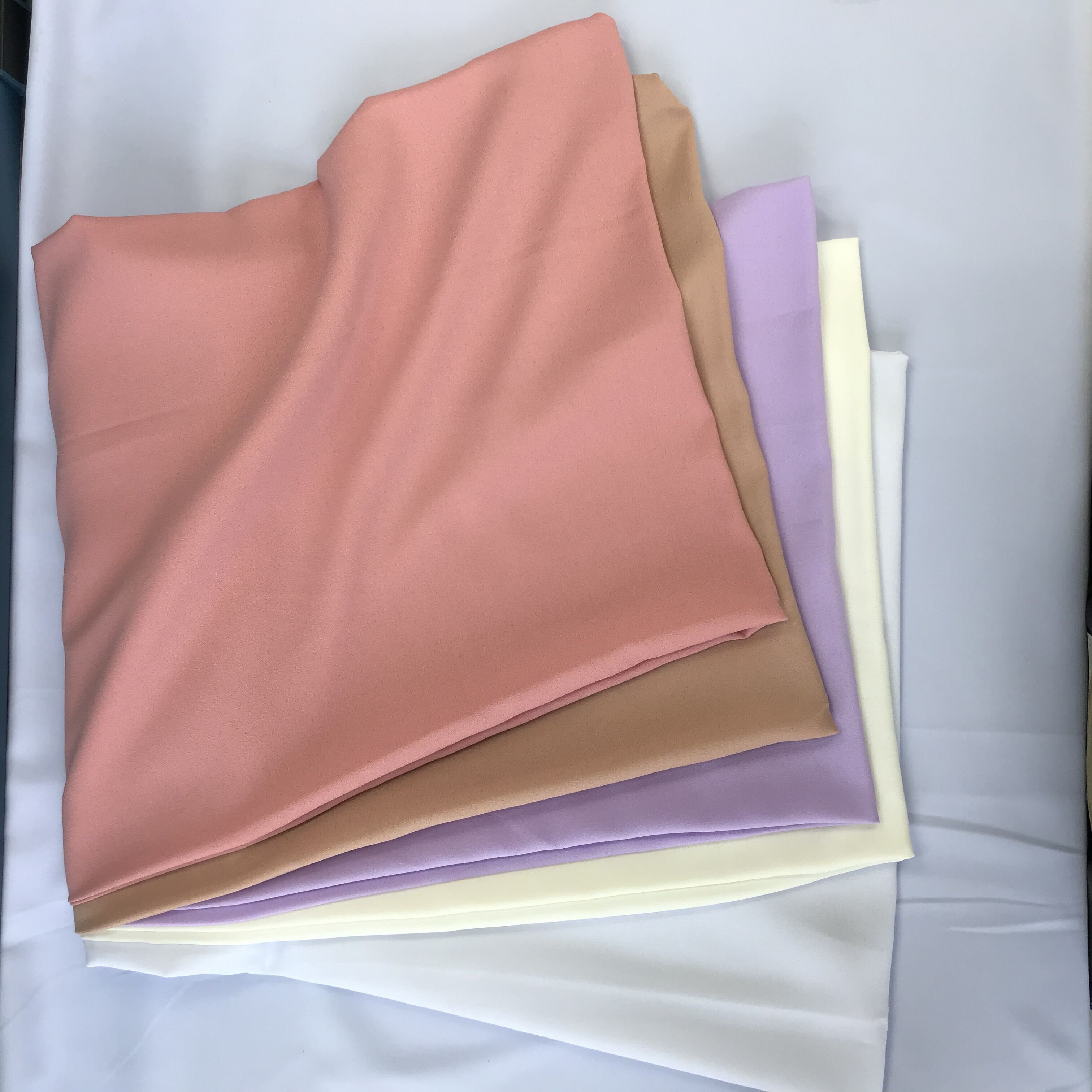 2023 Custom long size plain color scarf bubble chiffon hijab scarf women heavy chiffon scarf