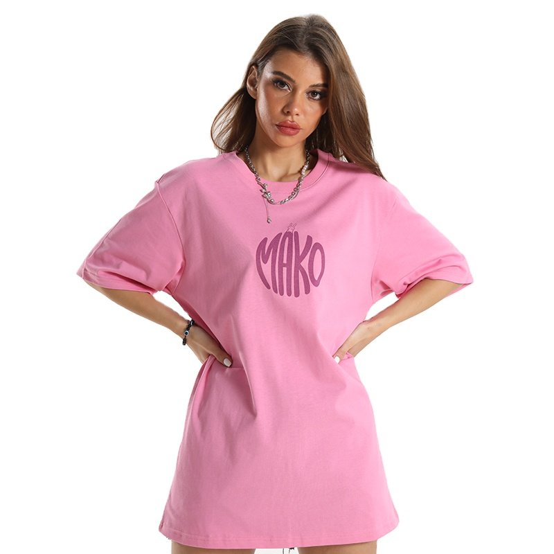 CrazyMaker high quality heavyweight boxy oversized dropped shoulder screen printing unisex custom t shirt