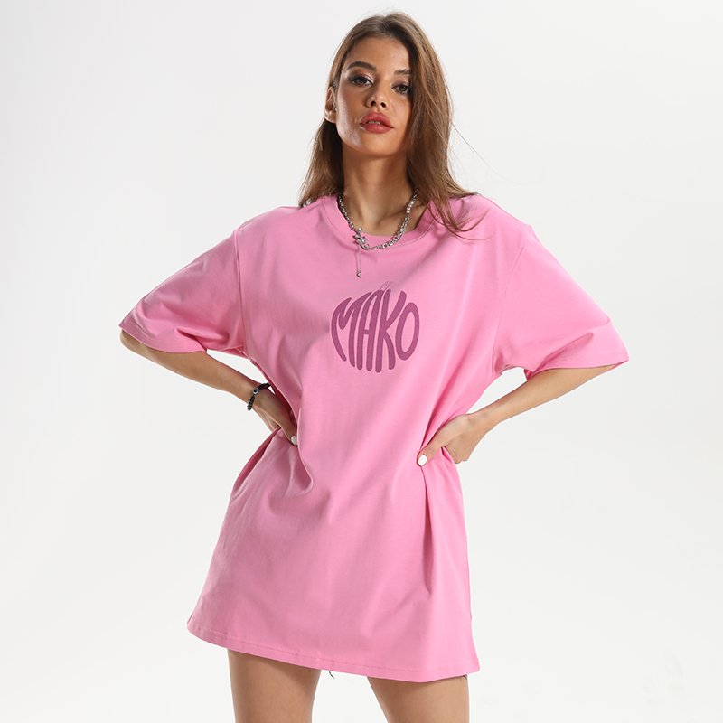 CrazyMaker high quality heavyweight boxy oversized dropped shoulder screen printing unisex custom t shirt