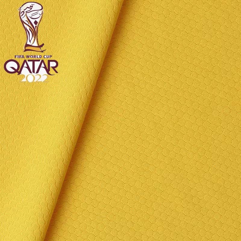 Soccer Football Jersey Fabric The Honeycomb Sports Fabric Dry Fit Breathable Knitted Rpet 100%Polyester