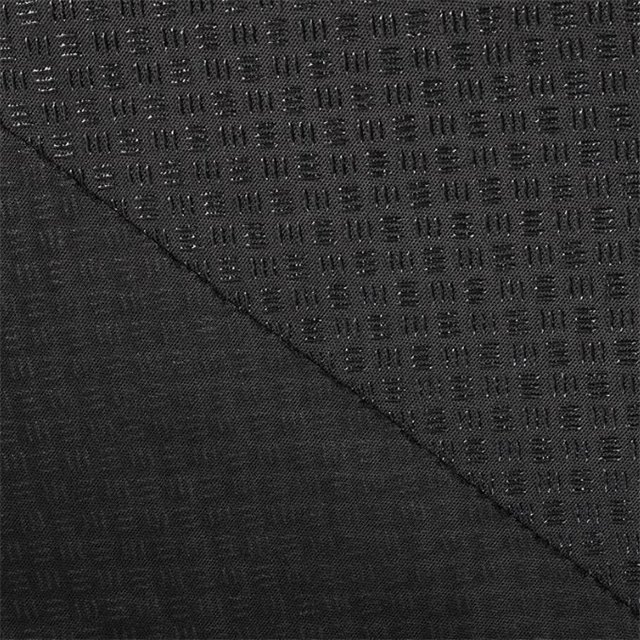 anti-slip fabric for gloves polyester weft knitted soft stretch anti slip fabric for gloves