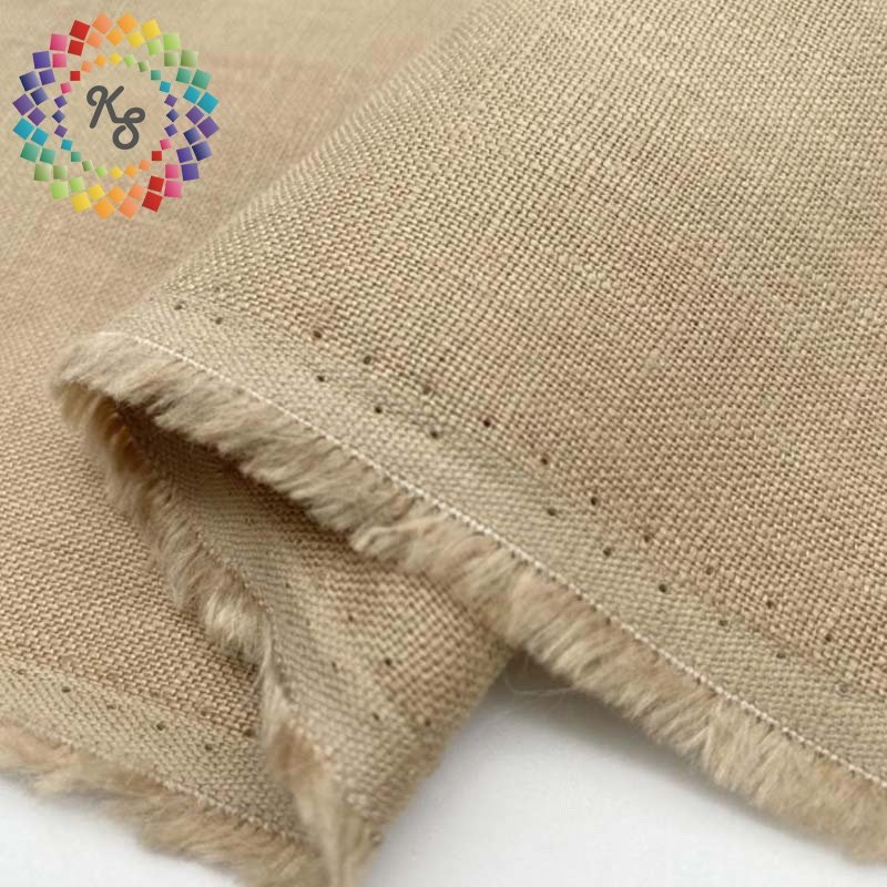 Vintage Sand Washed 100% Flax Linen Fabric For Garment