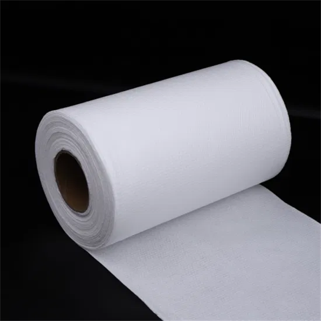 Pure cotton non woven fabric polyester for wet wipes Spunlaced nonwoven fabric