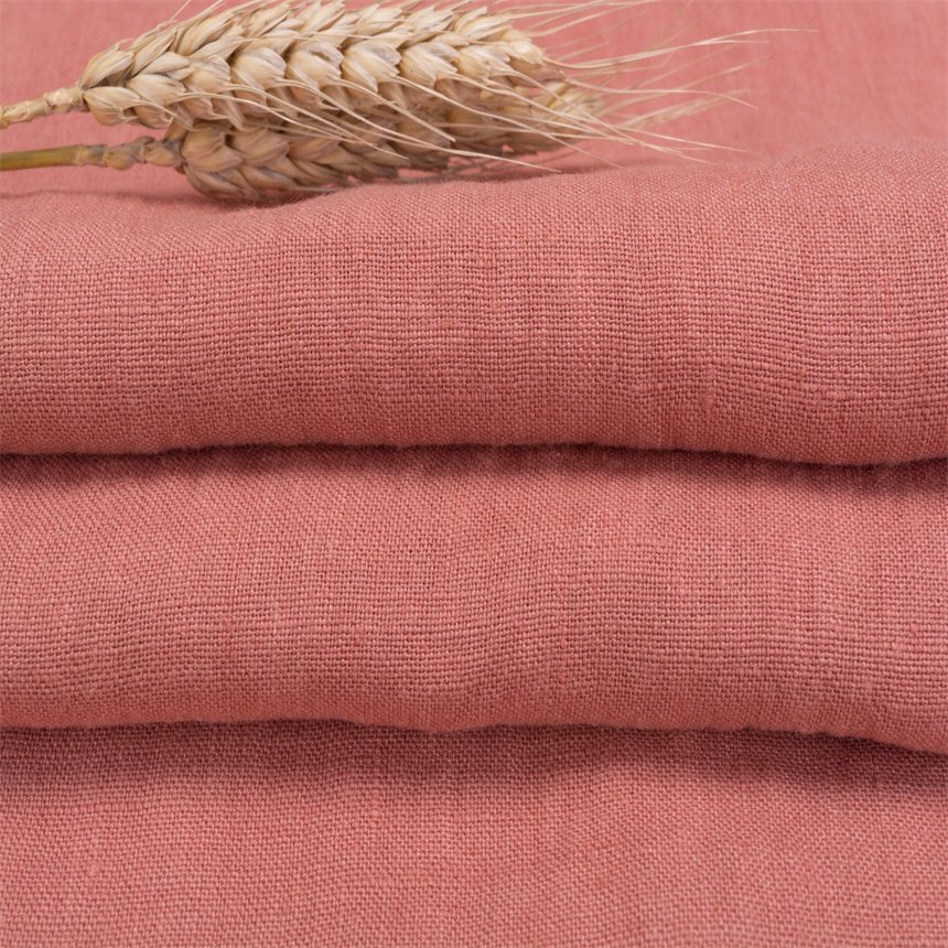 4821 hot sale 100% Pure Flax French Linen Sandwashed fabric Stone washed Linen for clothes