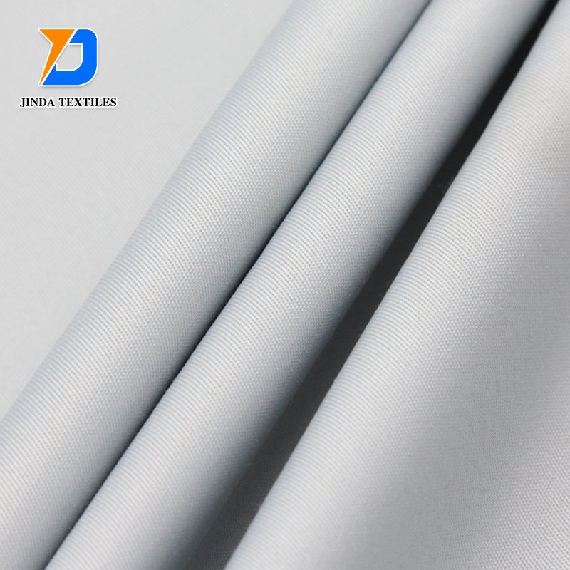 Jinda custom Poly cotton 100% polyester soft Twill fabric for uniform workwear pure 100 cotton fabric