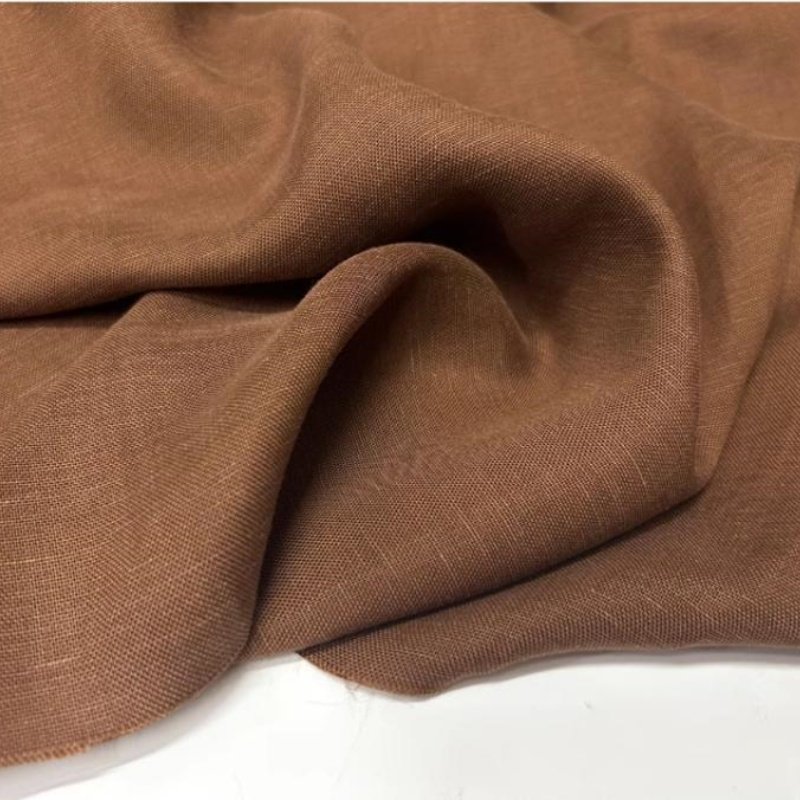 Linen Textile Dress Shirt Blouse Soft Washed Viscose Rayon Blend Linen Fabric Roll Clothing Cotton Woven Pure 100% Linen Fabric