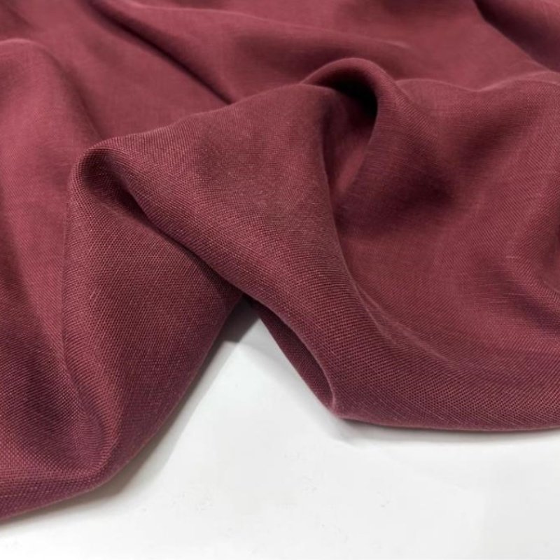 Linen Textile Dress Shirt Blouse Soft Washed Viscose Rayon Blend Linen Fabric Roll Clothing Cotton Woven Pure 100% Linen Fabric