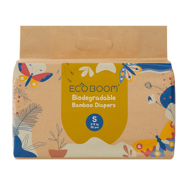 OEM ODM biodegradable newborn bio leak guard degradable baby diapers