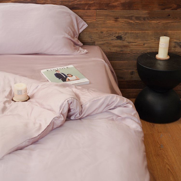 Oeko-tex 100% Organic Bamboo Fitted Sheet Set Deep Pocket Cooling Bamboo Bedding Set Woven